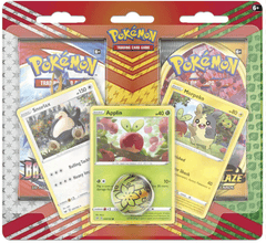 Pokemon 2 Packs Blister Snorlax, Morpeko Applin Special Edition, 3 Promo Cards